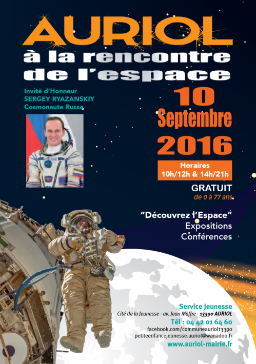 Auriol à la Rencontre de l'Espace 2016