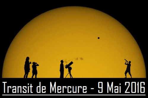 Logo Transit de Mercure 2016 (image Astropleiades)