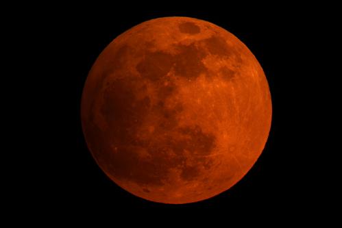 Eclipse lunaire du 25 Avril 2013 (image Thierry Demange)