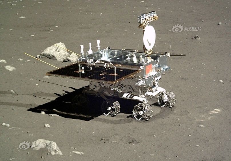 Portrait du rover Yutu (image CNSA)