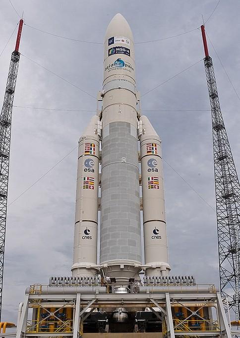 Ariane 5 VA-224 (image Arianespace)