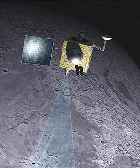 La sonde lunaire Chandrayaan-1 (image ISRO)