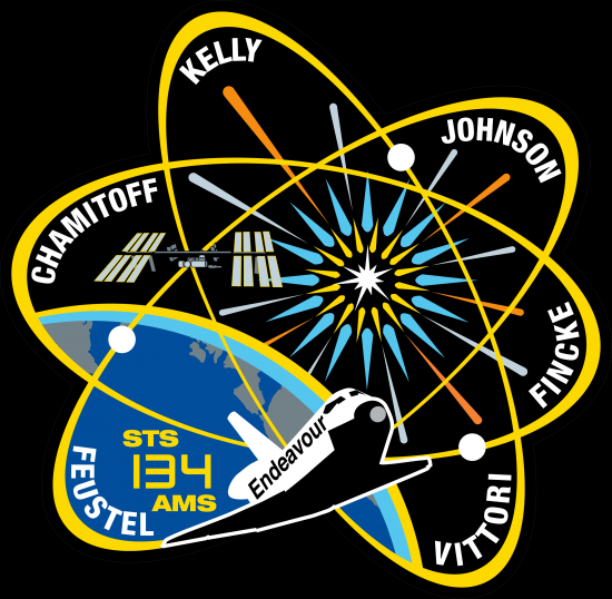 Logo de la mission STS-134 (image NASA)