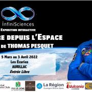 Affiche Expo La Terre vue depuis l'Espace (image InfiniSciences)