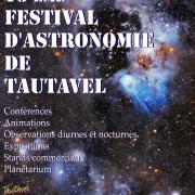 Affiche Festival d'Astronomie de Tautavel 2022