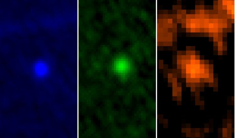 L'astéroïde Apophis vu par Herschel (image NASA)