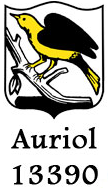 Blason officiel de la ville d'Auriol (image auriol.fr)