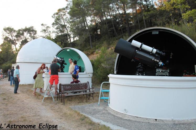 Observatoire astronomique (image L'Astronome Eclipse)