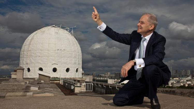 L'astronome André Brahic (image Olivier Roux)
