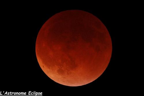 L'éclipse à 05h21 (image Jean-Baptiste Faupin)