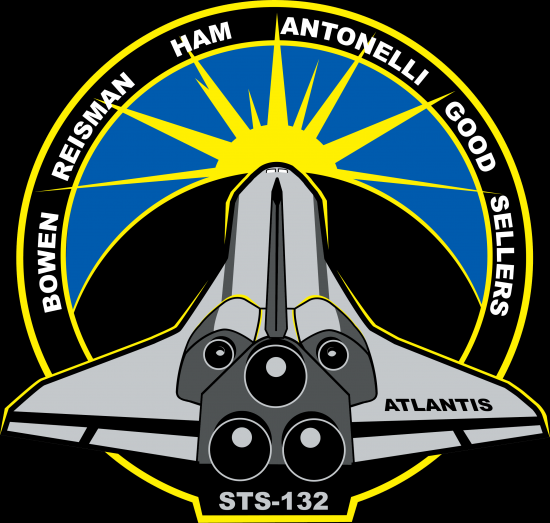 Logo de la mission STS-132 (image NASA)