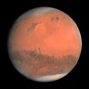 Photo de la planète Mars (image Google)