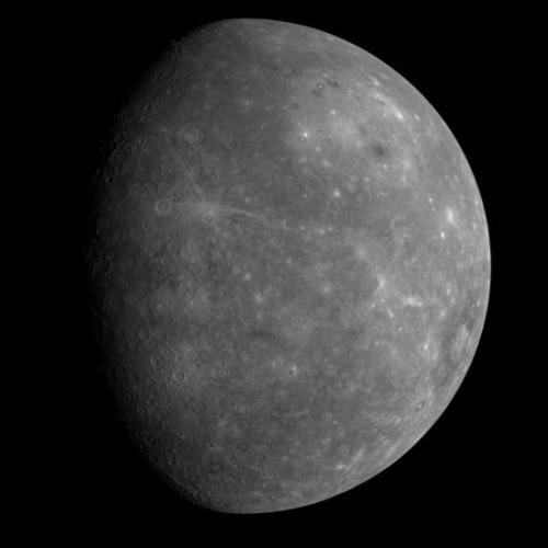 Photo de la planète Mercure (image Google)