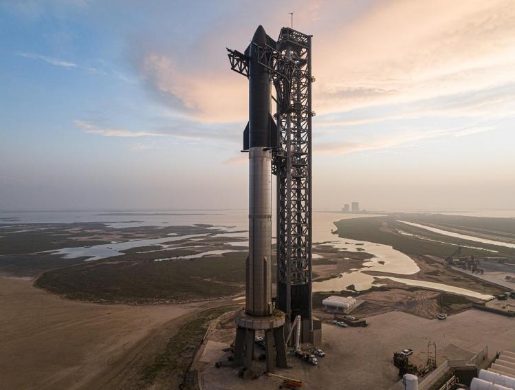 Starship, la plus grande fusée de l'Histoire (image Space X)