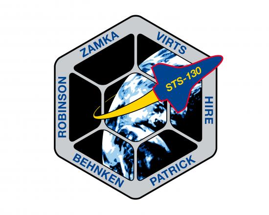 Logo de la mission STS-130 (image NASA)