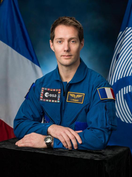 Thomas Pesquet, 10ème astronaute français (image ESA)